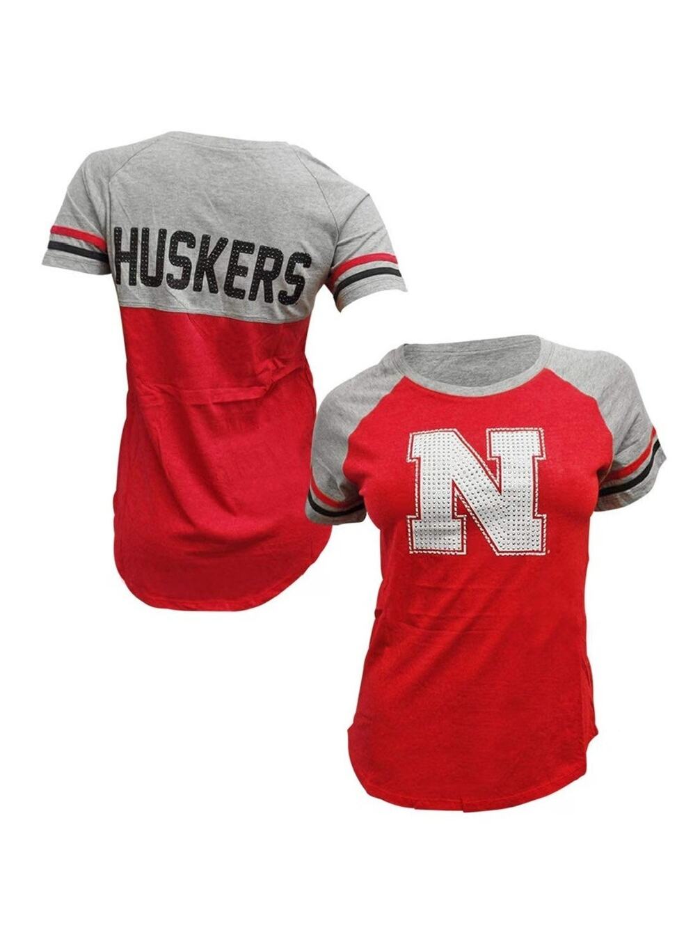 Colosseum Nebraska Cornhuskers Women's Southbend Scoop-Neck T-Shirt